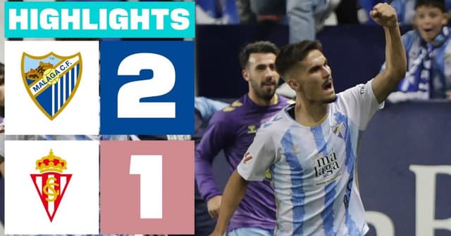 Malaga - Sporting Gijon