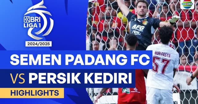 Semen Padang - Persik Kediri