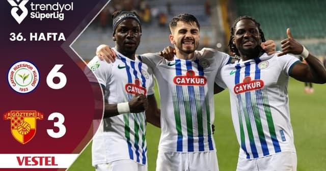 Rizespor - Goztepe