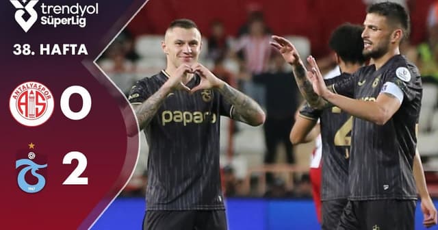 Antalyaspor - Trabzonspor