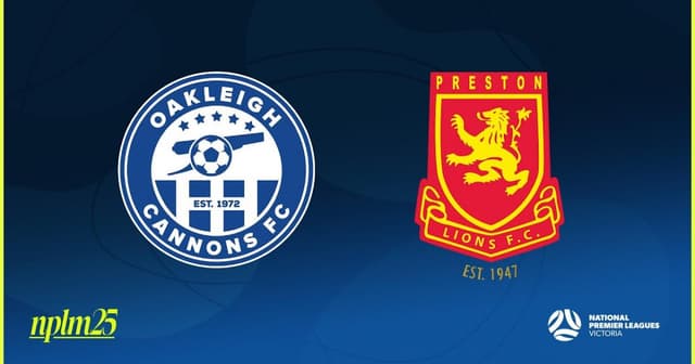 Oakleigh Cannons - Preston Lions