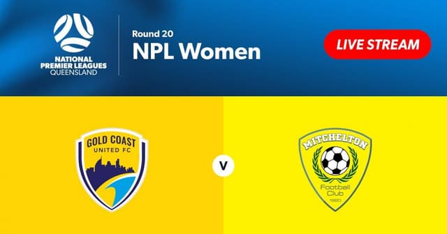 Gold Coast United W - Mitchelton W