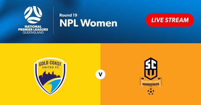 Gold Coast United W - Sunshine Coast W