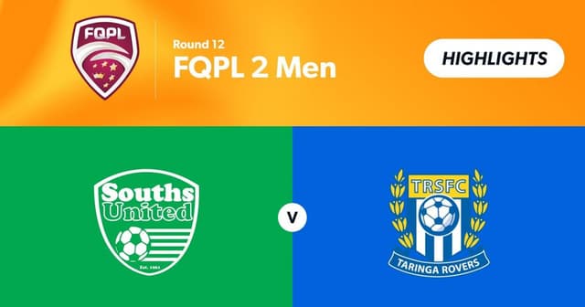 South United - Taringa Rovers