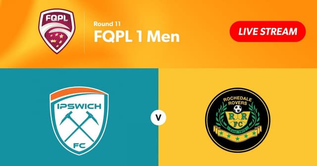 Ipswich FC - Rochedale Rovers