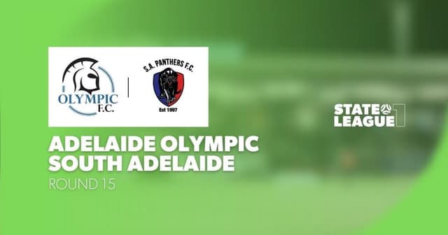 Adelaide Olympic - South Adelaide Panthers
