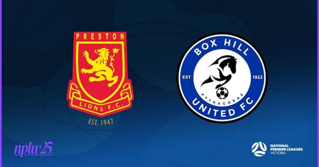 Preston Lions W - Box Hill United W