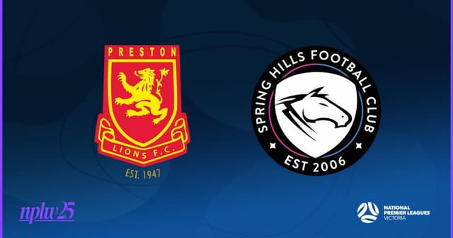 Preston Lions W - Spring Hills W