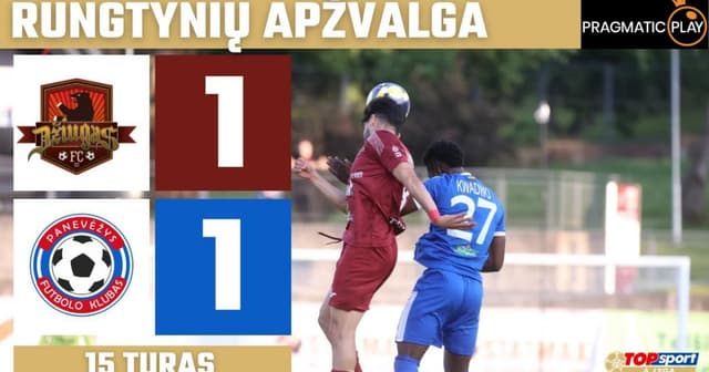 Dziugas Telsiai - Panevezys