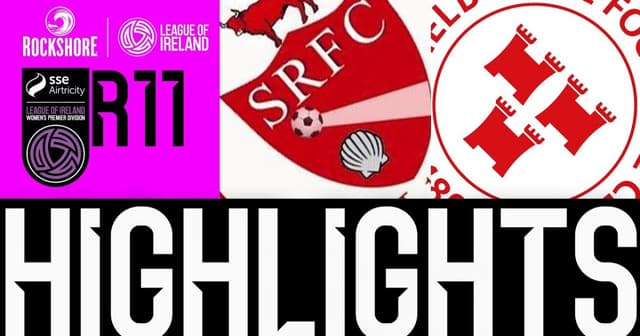 Sligo Rovers W - Shelbourne W
