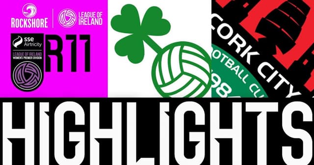 Shamrock Rovers W - Cork City W