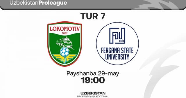 Lokomotiv Tashkent - FarDu