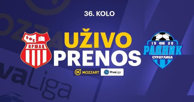 OFK Vrsac - Radnik Surdulica