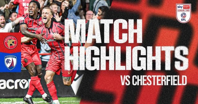 Walsall - Chesterfield