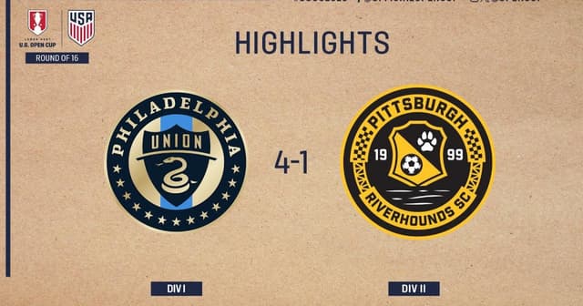 Philadelphia Union - Pittsburgh Riverhounds