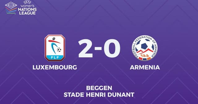 Luxembourg W - Armenia W