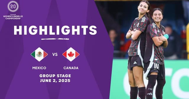Mexico U-20 W - Canada U-20 W