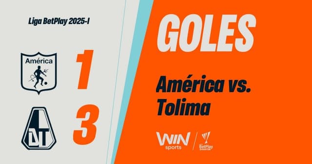 America de Cali - Deportes Tolima