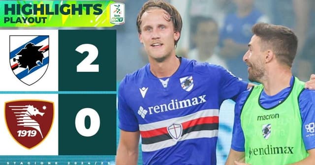 Sampdoria - Salernitana
