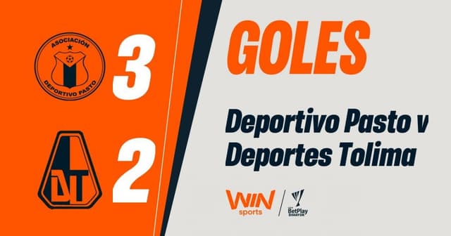 Pasto - Deportes Tolima