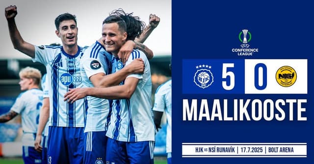 HJK Helsinki - NSI Runavik