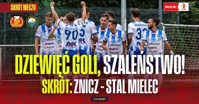 Znicz Pruszkow - Stal Mielec