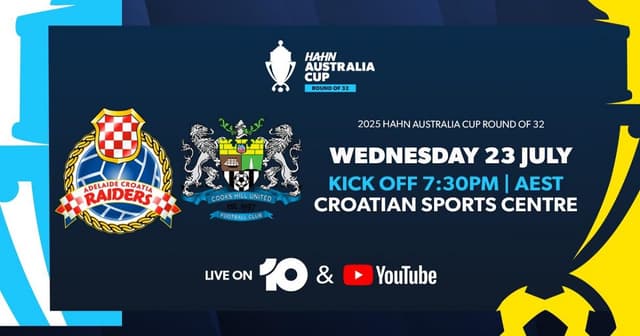 Croatia Raiders - Cooks Hill United