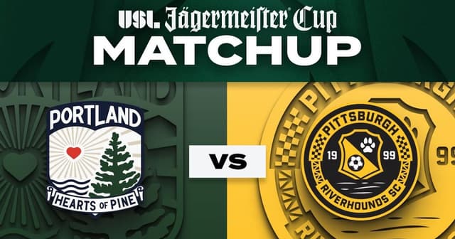 Portland Hearts of Pine - Pittsburgh Riverhounds