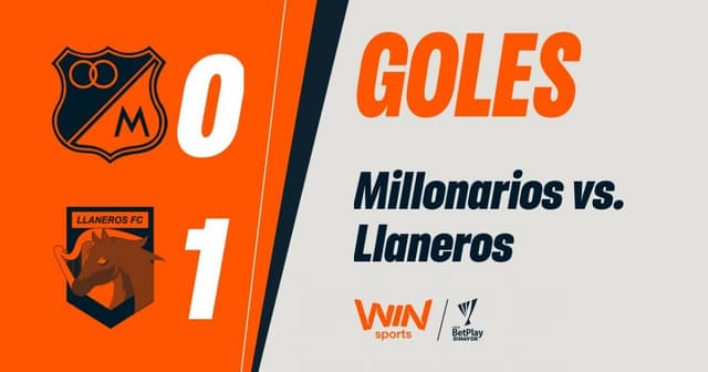 Millonarios - Llaneros